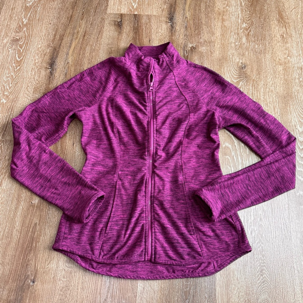 Yogalicious Lux Fuschia Full Zip Jacket